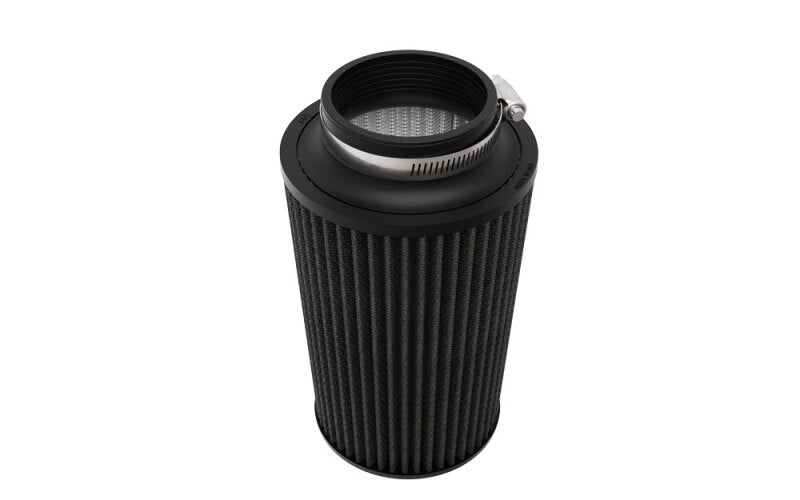 K&N Universal Clamp-On Air Filter 3-1/2in Flange ID 6in Base 5-1/4in Top 9in Height - Burkken Auto Parts