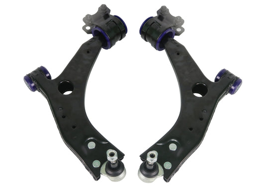 SuperPro 05-11 Ford Focus LS/LT/LV Volvo S40/V50 and C70/21mm Front Lower Control Arm Assembly Kit