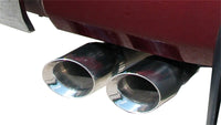 Corsa 2009-2010 Toyota Tundra Double Cab/Crew Max 5.7L V8 Polished Sport Cat-Back Exhaust - Burkken Auto Parts