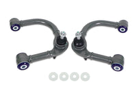 SuperPro 03-09 Lexus GX470 / Toyota 4Runner Sport 4WD Front Upper Fixed Offset Control Arm Set