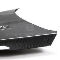 Anderson Composites 2016-2017 Ford Focus ST/RS Carbon Fiber RS Hood - Burkken Auto Parts