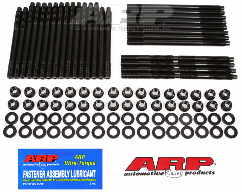 ARP BBC Chevrolet Brodix aluminum block, Dart Pro 1s/360s heads 12pt Head Stud Kit - Burkken Auto Parts