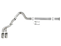 aFe Power 15-16 Ford F250/F350 6.7L Diesel Rebel XD 4in 409 SS DPF-Back Exhaust System - Pol Tips - Burkken Auto Parts