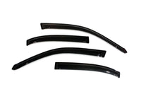 AVS 01-05 Honda Civic Ventvisor Outside Mount Window Deflectors 4pc - Smoke - Burkken Auto Parts
