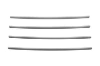 Husky Liners 17-25 Ford F250/350 Door Edge Guards (4pc Set) - Dark Mattery Gray PC
