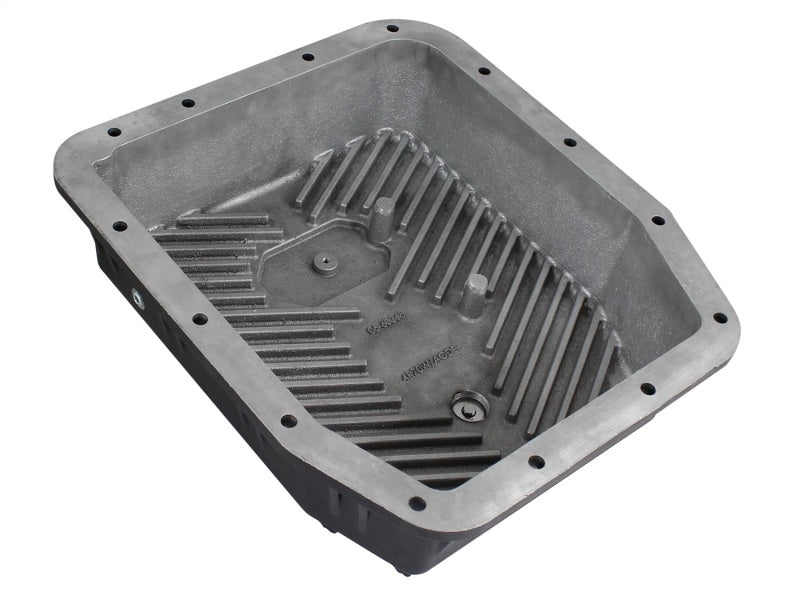 afe Transmission Pan (Black); Ford Trucks 94-08 AODE - Burkken Auto Parts