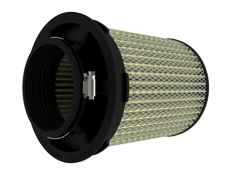 aFe Power Magnum FLOW Pro GUARD7 Air Filter 4 IN F x 6-1/2 IN B x 6-1/2 IN T (Inverted) x 8 IN H - Burkken Auto Parts