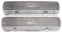 Edelbrock Valve Cover Classic Series Pontiac 1962-1979 301-455 CI V8 Polshed - Burkken Auto Parts