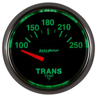 Autometer GS 52mm 100-250 Degree F Short Sweep Electronic Transmission Temperature Gauge - Burkken Auto Parts