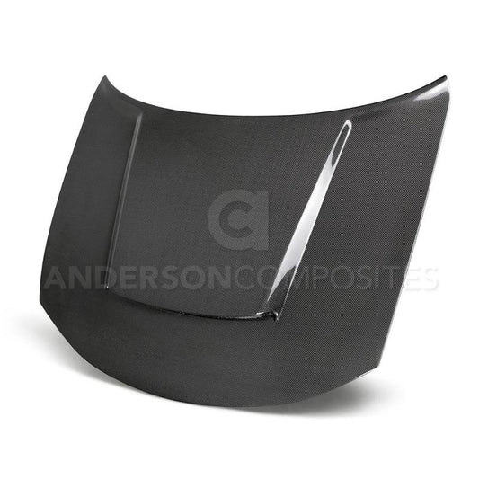 Anderson Composites 15-18 Dodge Charger Type DM (Demon Style) Carbon Fiber Hood - Burkken Auto Parts
