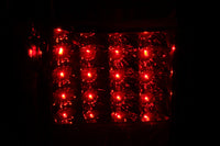 ANZO 2001-2002 Toyota 4 Runner LED Taillights Red/Clear - Burkken Auto Parts