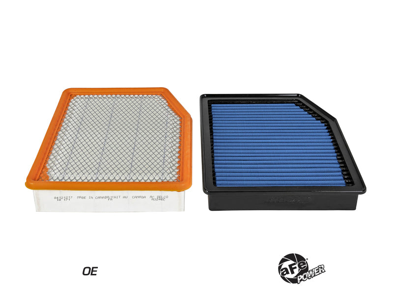 aFe MagnumFLOW  Pro 5R OE Replacement Filter 2019 GM Silverado/Sierra 1500 V6-2.7L/4.3L/V8-5.3 - Burkken Auto Parts