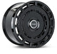 Vossen HF-9 26x10 - 6x135 - ET25 - Deep - 87.1 - Gloss Black Wheel