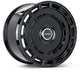 Vossen HF-9 24x10 - 5x112 - ET25 - Deep - 66.56 - Gloss Black Wheel
