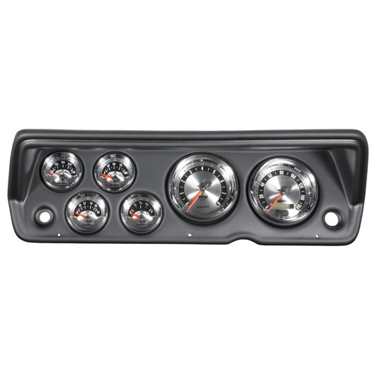 Autometer American Muscle Gauge Kit 6 Pc Abody/Duster/Demon/Dart 70-76 Tach/Mph/Fuel/Oilp/Wtmp/Volt - Burkken Auto Parts