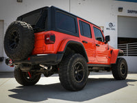 aFe 20-21 Jeep Wrangler Large Bore-HD 3in 304 Stainless Steel DPF-Back Exhaust System - Polished Tip - Burkken Auto Parts