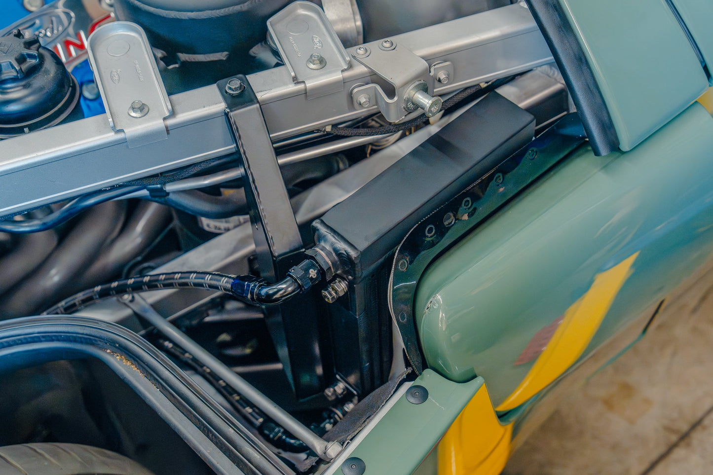 CSF Ford GT Transaxle Cooler Installation