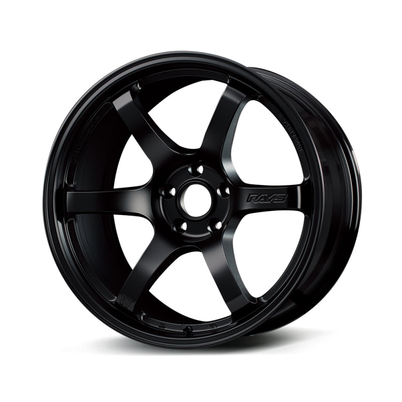 Gram Lights 57DR 19x8.5 +45 5x114.3 Semi Gloss Black Wheel - Burkken Auto Parts