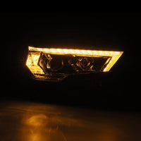 AlphaRex 14-22 Toyota 4Runner LUXX-Series LED Proj Headlights Chrome w/Actv Light & Seq. Sig + DRL - Burkken Auto Parts