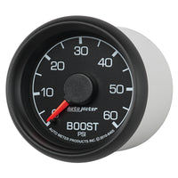 Autometer Factory Match Ford 52.4mm Mechanical 0-60 PSI Boost Gauge - Burkken Auto Parts