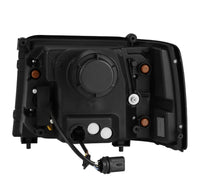 AlphaRex 92-96 Ford F-Series/Bronco NOVA-Series LED Proj Headlight Bk w/Actv Light SeqSig & SBDRL - Burkken Auto Parts