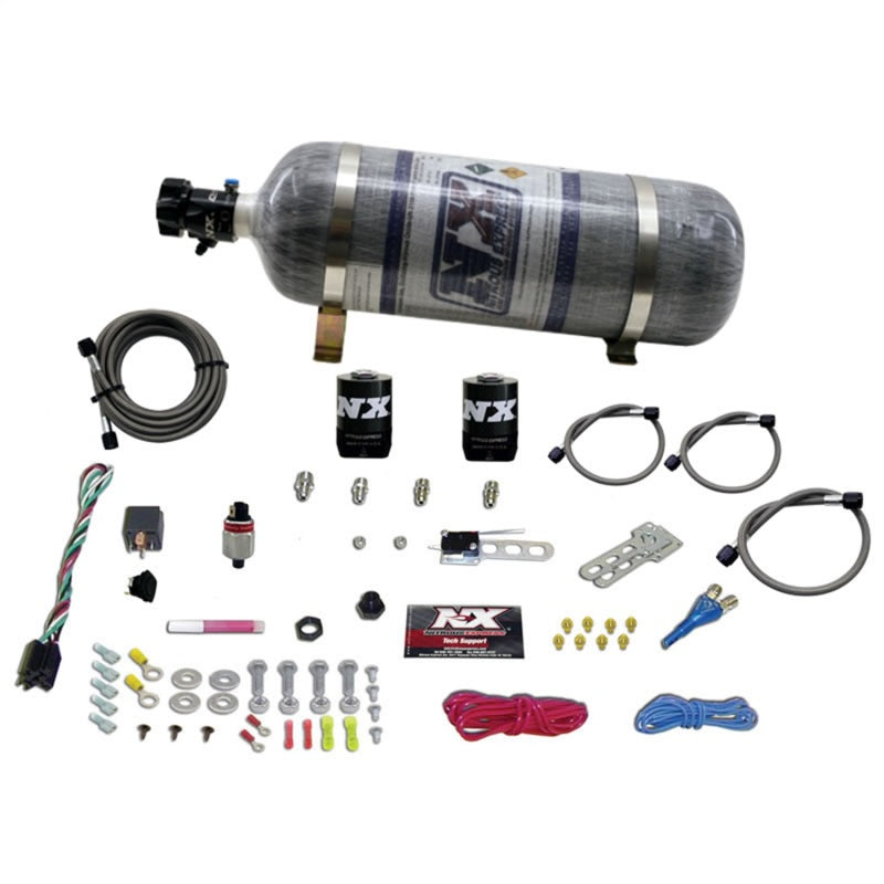 Nitrous Express Instaboost EFI Nitrous Kit w/Composite Bottle - Burkken Auto Parts
