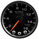 Autometer Spek-Pro Gauge Nitrous Press 2 1/16in 1600psi Stepper Motor W/Peak & Warn Blk/Blk - Burkken Auto Parts