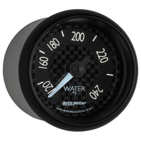 Autometer GT Series 52mm Mechanical 120-240 Deg F Water Temperature Gauge - Burkken Auto Parts