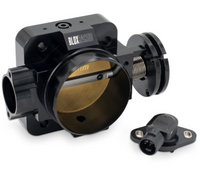 BLOX Racing Honda B/D/H/F Series Engines 76mm Black Billet Throttle Body V2 - Burkken Auto Parts