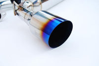 Invidia 88-91 Civic EF9 3DR 60mm (101mm tip) Titanium Tip Cat-back Exhaust - Burkken Auto Parts