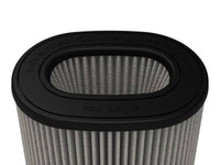 aFe MagnumFLOW Pro DRY S Air Filter (6-3/4 x 4-3/4)in F x (8-1/2 x 6-1/2)in B x (7-1/4 x 5)in T - Burkken Auto Parts