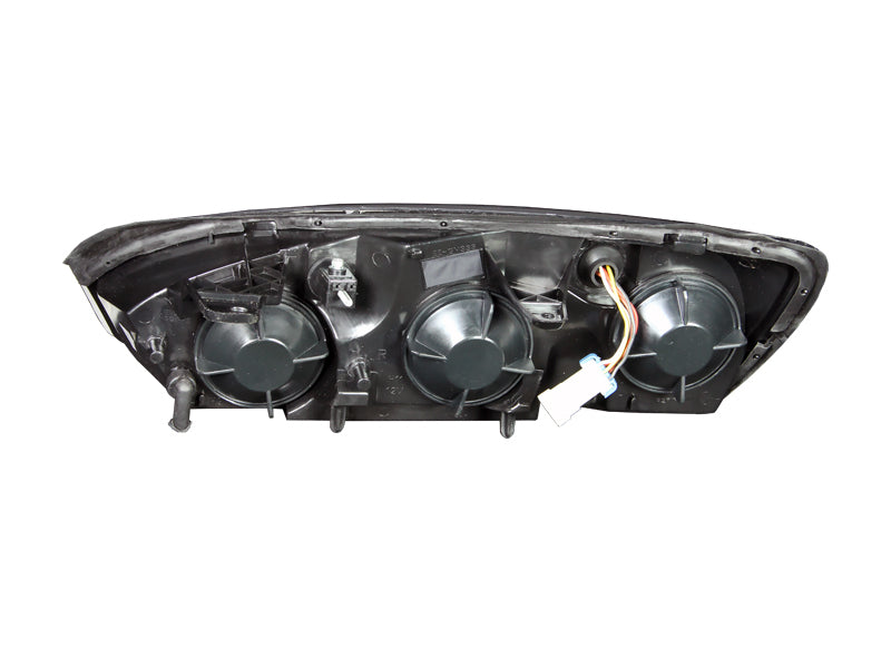 ANZO 2004-2007 Chevrolet Malibu Crystal Headlights Black - Burkken Auto Parts