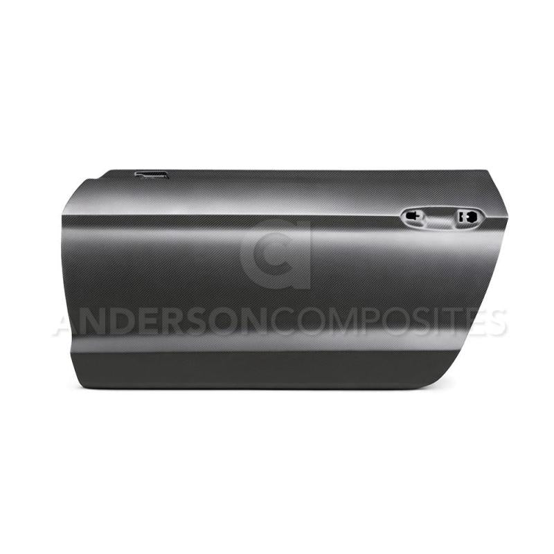 Anderson Composites 15-17 Ford Mustang Dry Carbon Doors (Pair) - Burkken Auto Parts