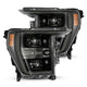 AlphaRex 21-22 Ford F150 Luxx-Series Projector Headlights Alpha-Black w/Activ Light/Seq Signal - Burkken Auto Parts