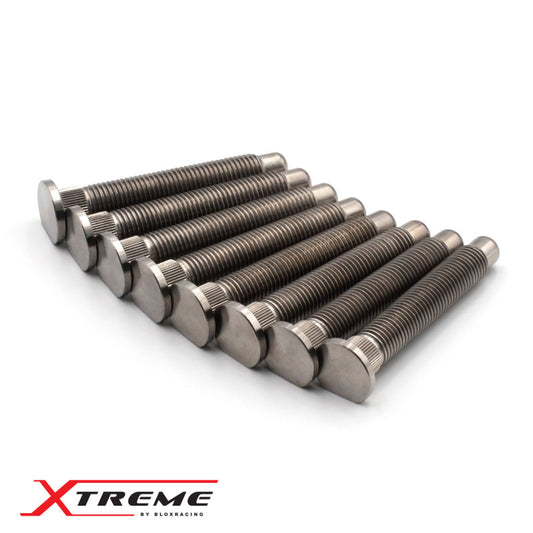 BLOX Racing Honda Xtreme Titanium Wheel Studs 12 x 1.50mm - Set of 8 - Burkken Auto Parts