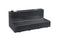 Deezee Universal Tanks - L-Shape Black Tread Aluminum (111 Gal) - Burkken Auto Parts
