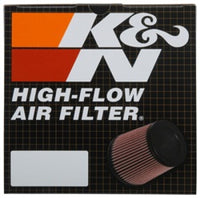 K&N Filter Universal Rubber Filter 3in Flange ID 6in Base OD 5.125in Top OD 5in Height - Burkken Auto Parts