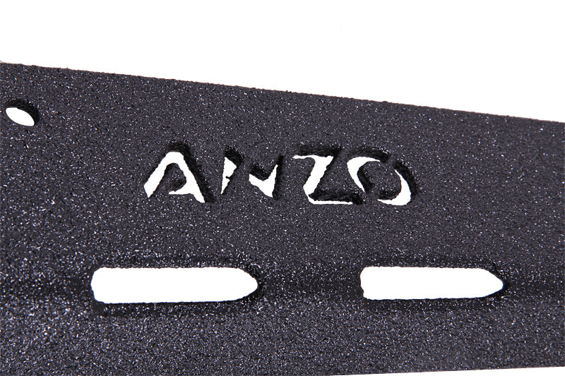 ANZO 1996-2006 Jeep Wrangler LED Bar Windshield Mounting Brackets - Burkken Auto Parts
