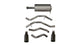 Corsa 2019-24 Ram 1500 5.7L Crew Cab w/ 57in or 76in Bed Cat-Back Dual Rr Exit 5in Blk Cerakote Tips - Burkken Auto Parts
