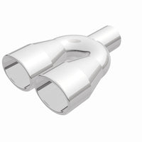 MagnaFlow Tip 1-Pk Dual Oval DW RE 3x3.75x10 - Burkken Auto Parts