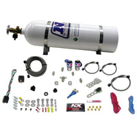 Nitrous Express Sub C Nitrous Kit (25-35-50HP) w/15lb Bottle - Burkken Auto Parts