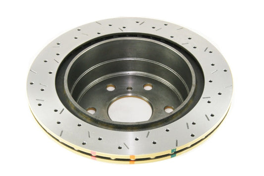 DBA 06-08 Chevrolet Silverado/GMC Sierra 4000 Series Drilled and Slotted Rear Rotor