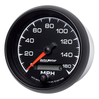Autometer ES 85.7mm In-Dash Speedometer Elec. Programmable 160mph Gauge - Burkken Auto Parts
