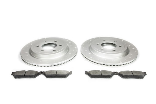 Alcon 19-20 Raptor/ 18-20 F-150 Pad & Rotor Kit (Use with Stock Calipers) w/ Elect Park Brake - Rear - Burkken Auto Parts