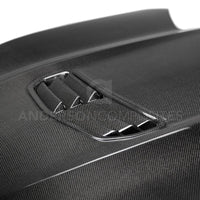 Anderson Composites 16-19 Chevrolet Camaro Carbon Fiber Type-OE Style Hood - Burkken Auto Parts