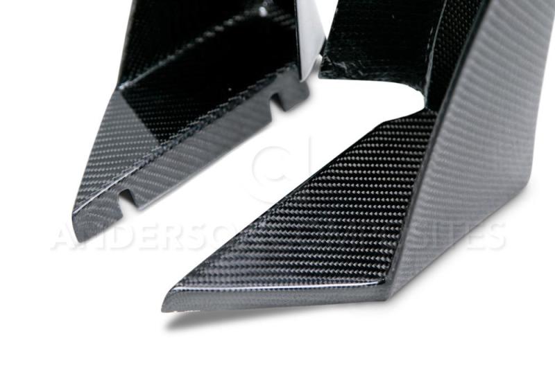 Anderson Composites 14+ Chevrolet Corvette C7 Z06 Front Bumper Canards - Burkken Auto Parts