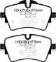 EBC 14+ Mini Hardtop 2.0 Turbo Cooper S Greenstuff Front Brake Pads - Burkken Auto Parts