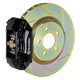 Brembo 05-10 Jetta (Mk5) Fr GT BBK 4Pis Cast 2pc 330x28 1pc Rotor Slotted Type1-Black - Burkken Auto Parts