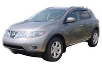 AVS 09-14 Nissan Murano Ventvisor Outside Mount Window Deflectors 4pc - Smoke - Burkken Auto Parts