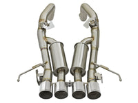aFe MACHForce XP 3in-2 1/2in Axle Back 304SS Exhaust w/ Polished Tips 14-17 Chevy Corvette V8-6.2L - Burkken Auto Parts